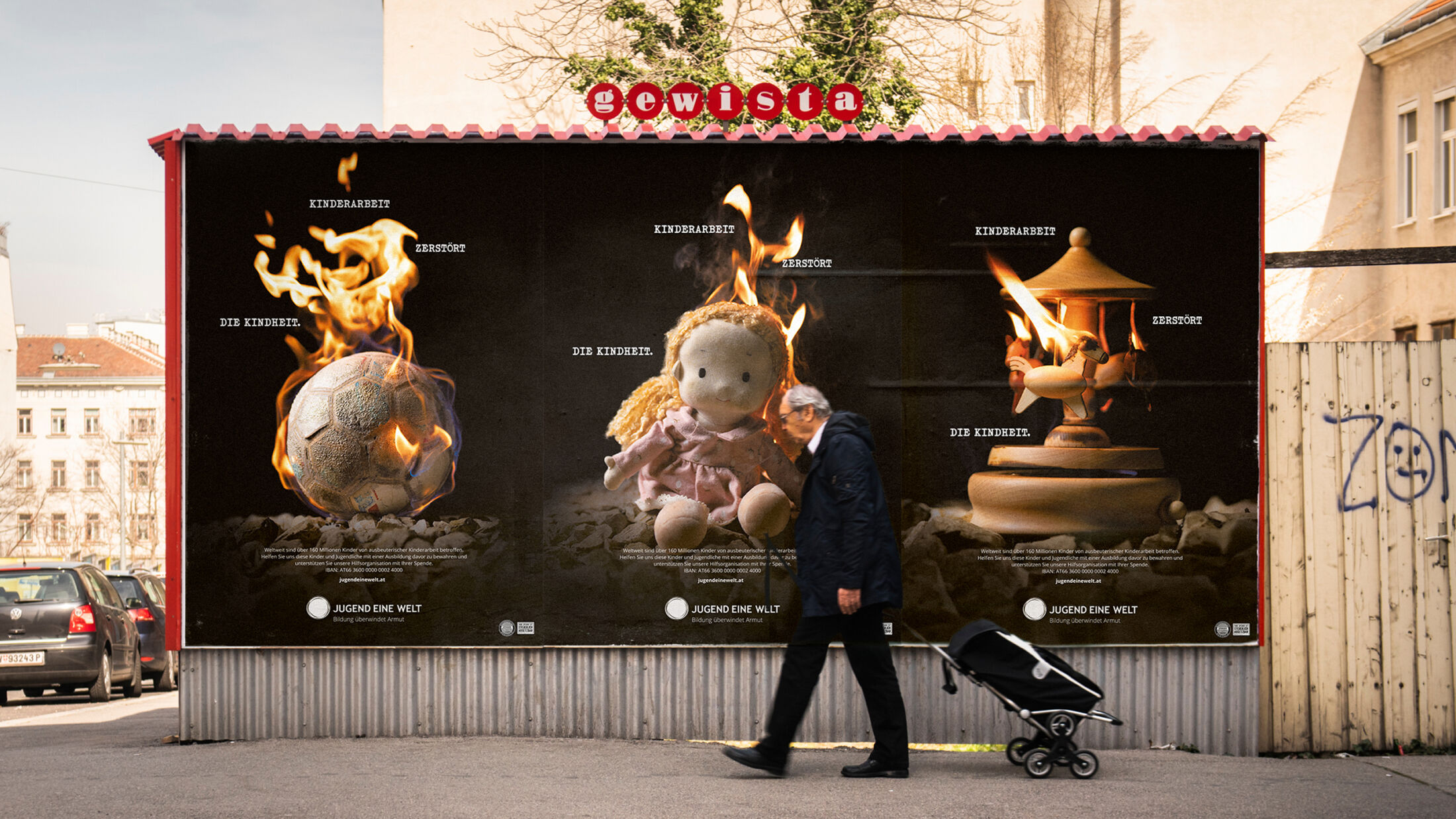 Jugend Eine Welt – Foto der Plakatreihe; ©Studio FREUDE