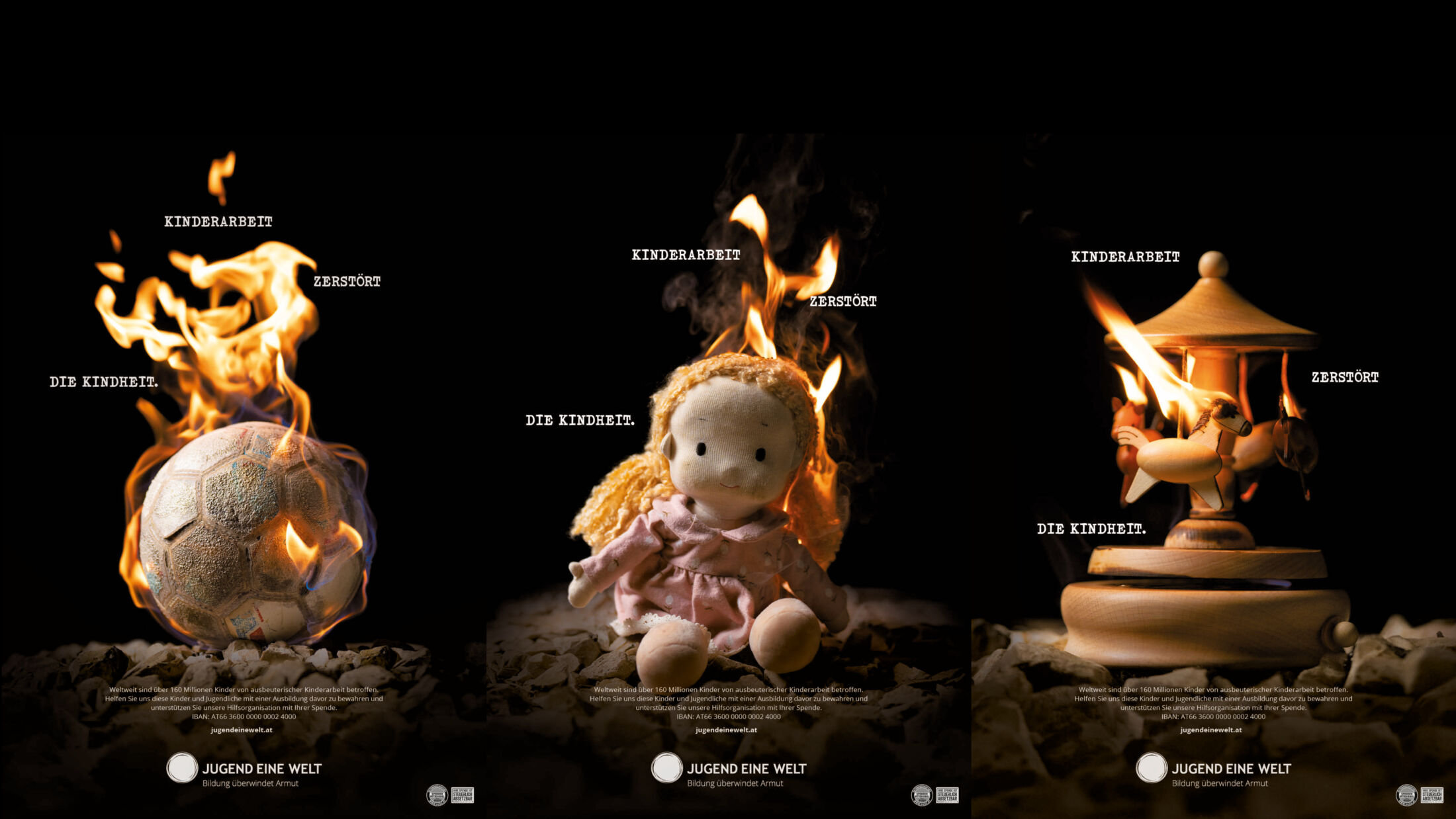 Jugend Eine Welt – Printanzeigen Pur; ©Studio FREUDE