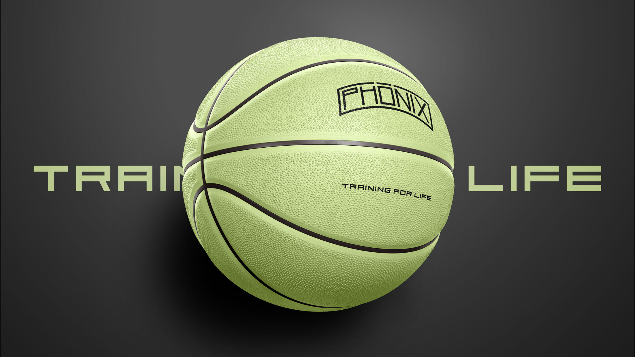 Phönix – Training for Life, Foto des Basketballs; ©Studio FREUDE
