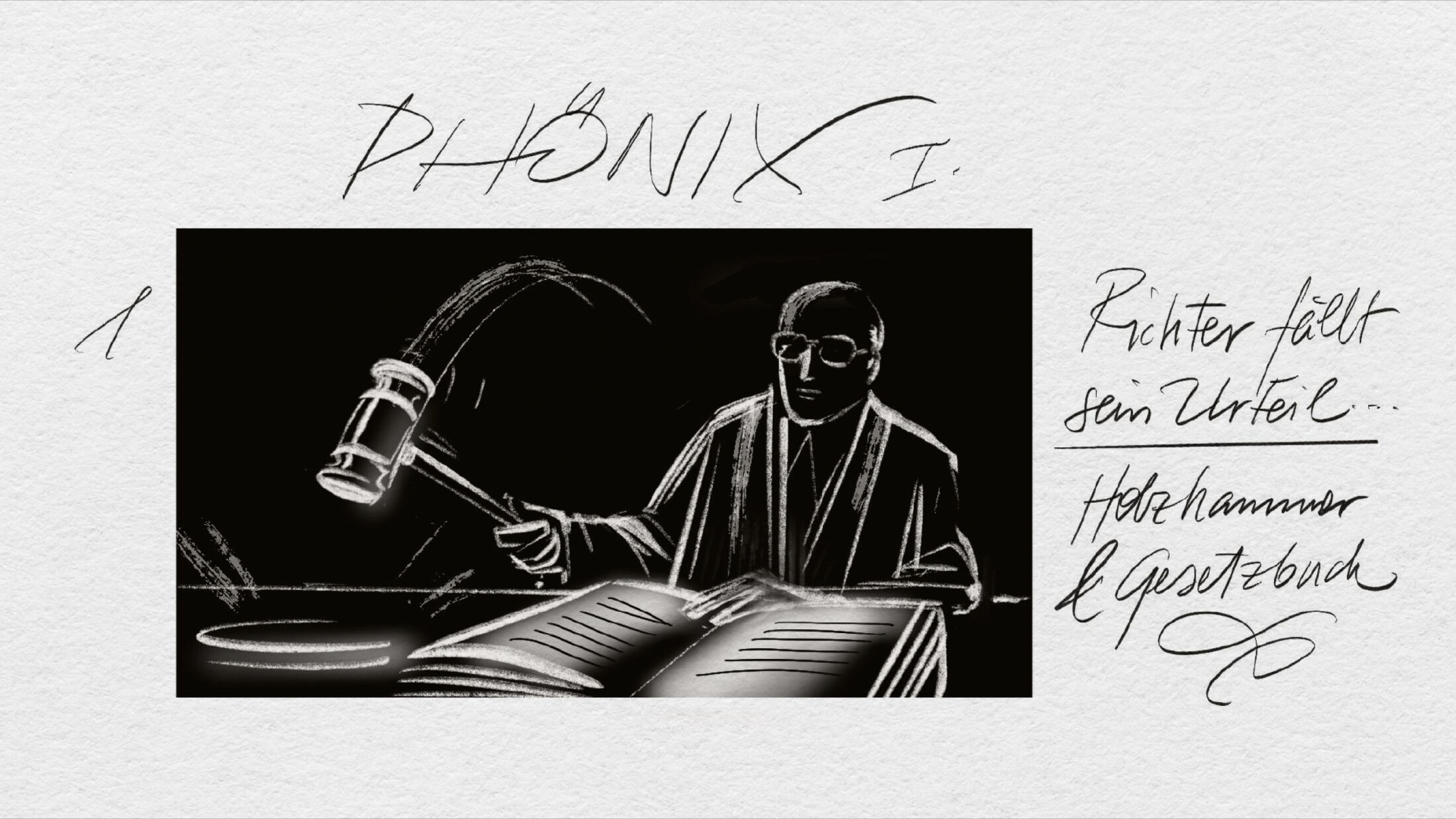Phönix – Training for Life, Detail des Storyboards Nr. 4; ©Studio FREUDE