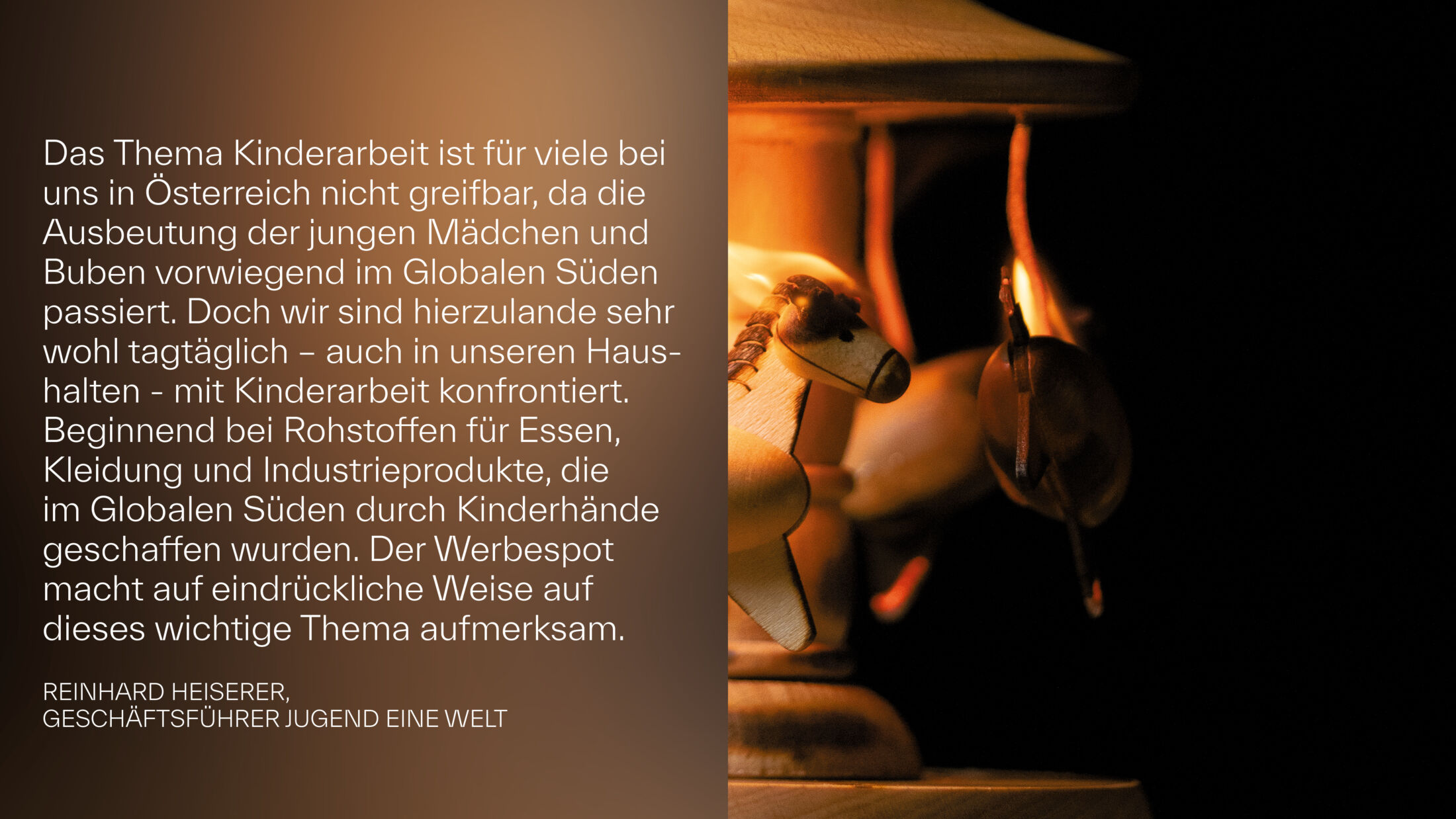 Jugend Eine Welt – Zitat von der Geschäftsführung; ©Studio FREUDE