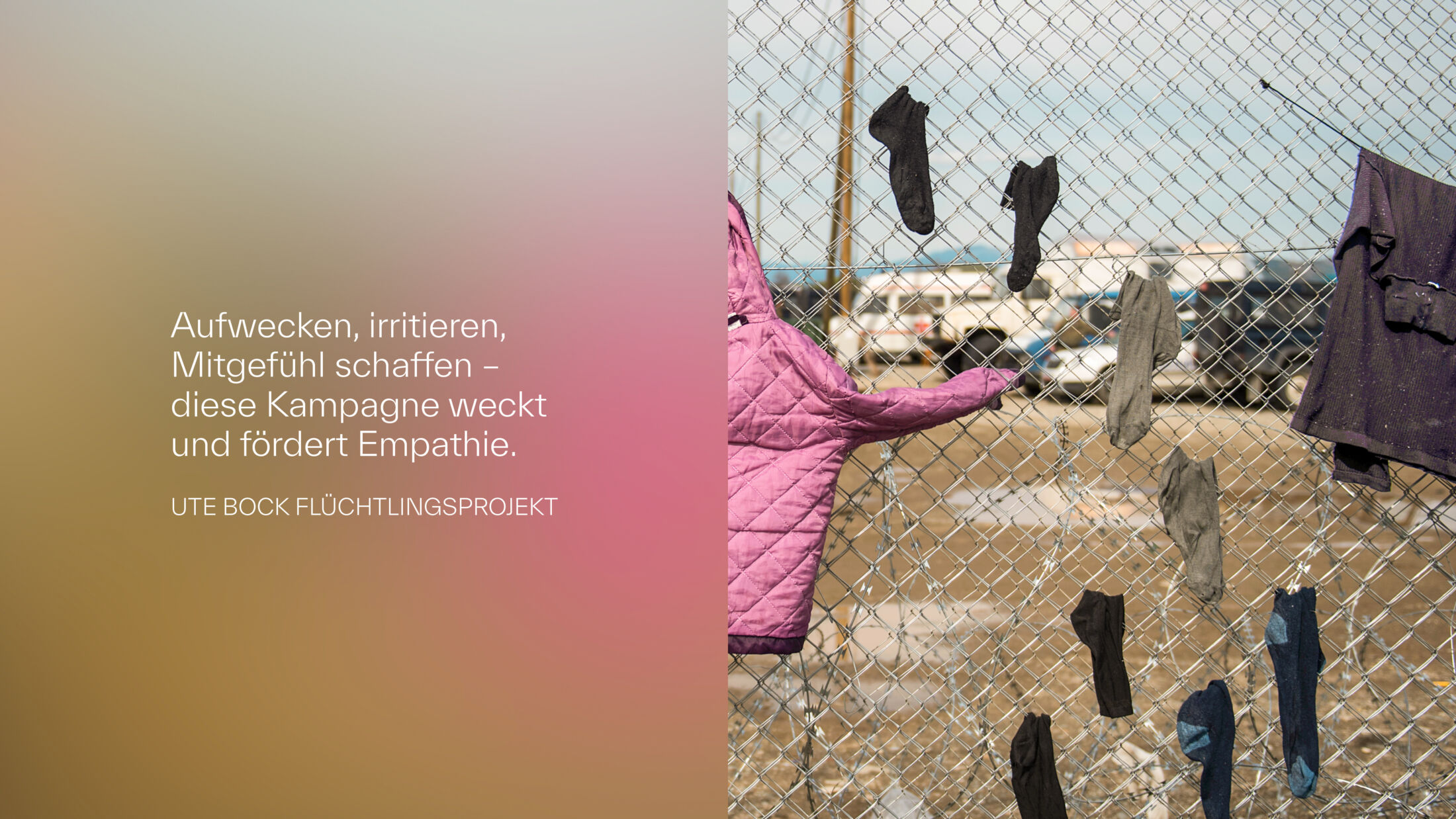 UTE BOCK, Sommerkampagne, Zitat der Geschäftsführung; ©Studio FREUDE